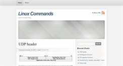 Desktop Screenshot of linux-commands.eu