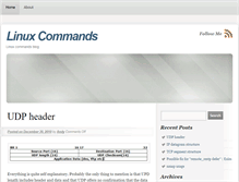 Tablet Screenshot of linux-commands.eu